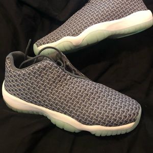 Nike Air Jordan Teal & Gray Low Top